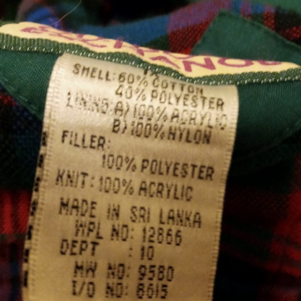 Women's jacket coat Outdoor exchange 1x Vintage very warm - Picture 9 of 10